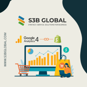 Google Analytics 4 dashboard for Shopify