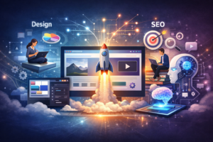AI website design and SEO driven development by S3B Global