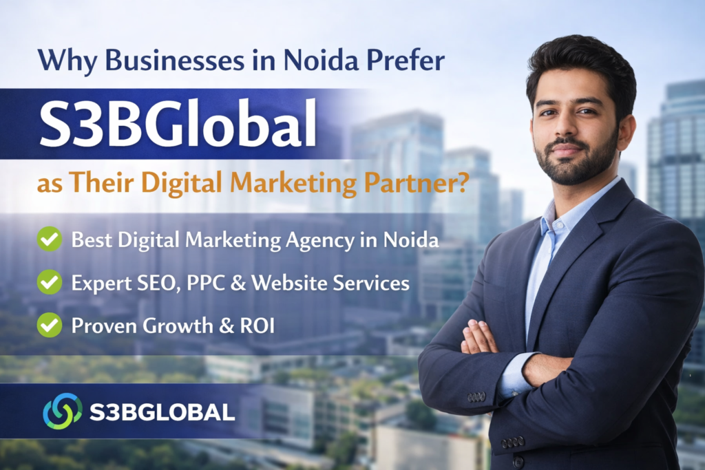 S3BGlobal team representing the best digital marketing agency in Noida offering SEO, PPC, and website development services